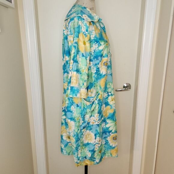 Vintage 50s floral day coat - Picture 4 of 12